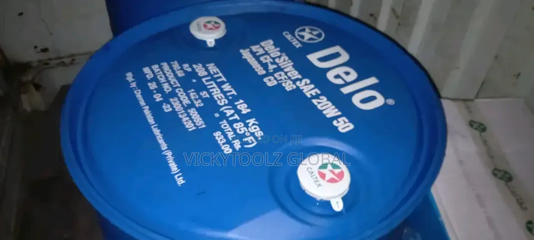 Delo Caltex Silver Sae 20w-50 Drum 208liters