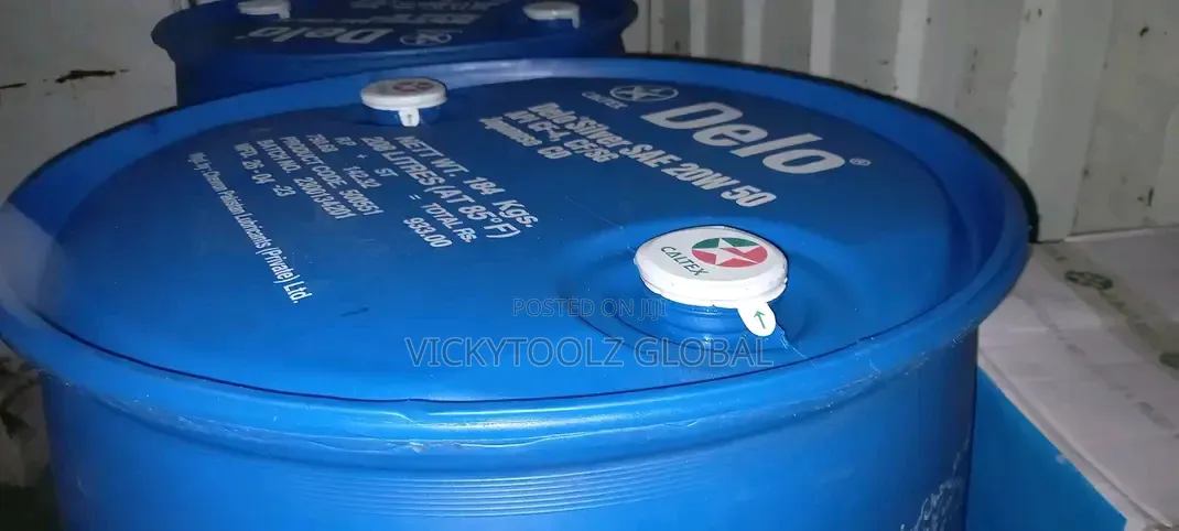 Delo Caltex Silver Sae 20w-50 Drum 208liters