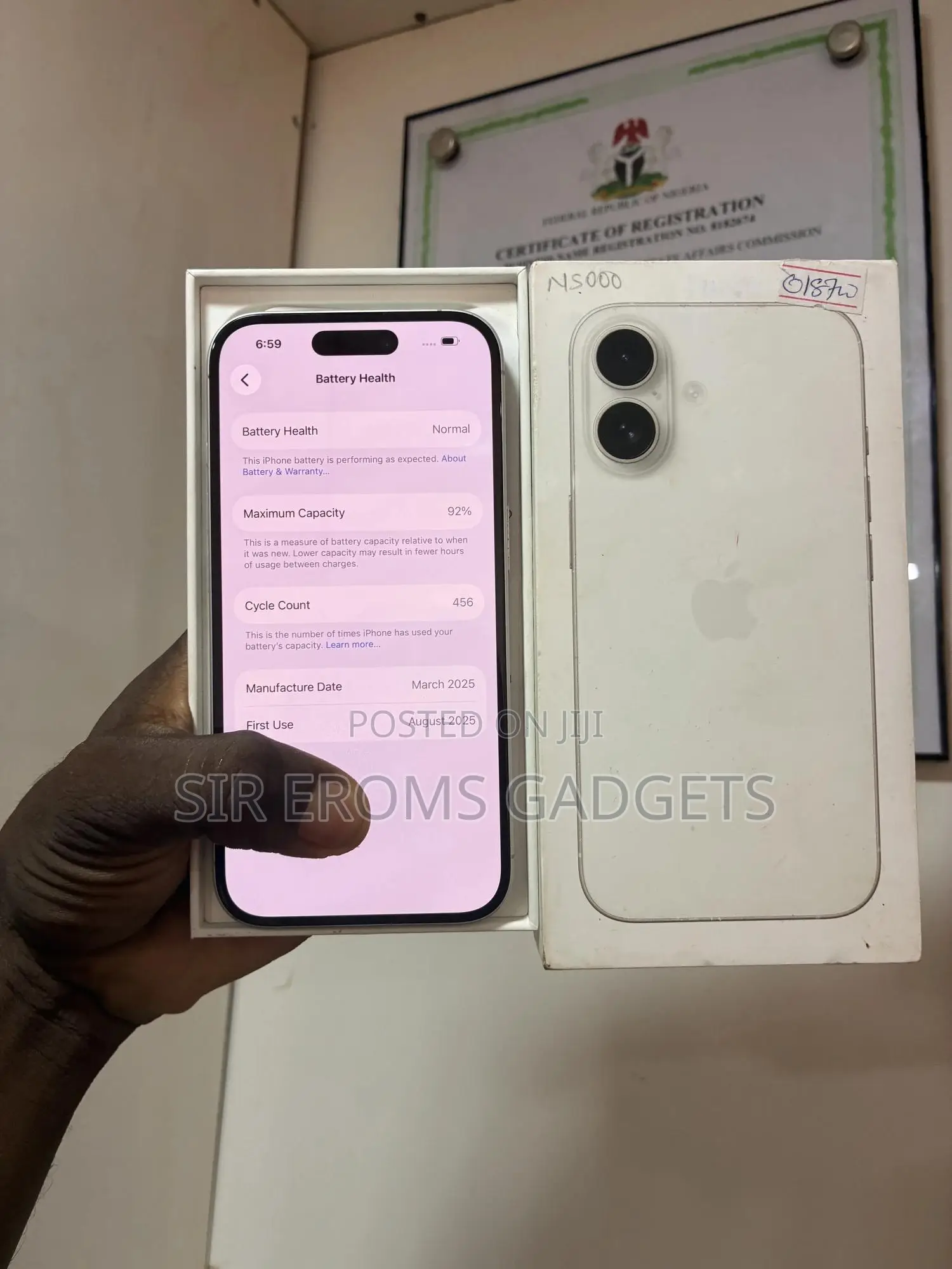 Apple iPhone 16 128 GB White