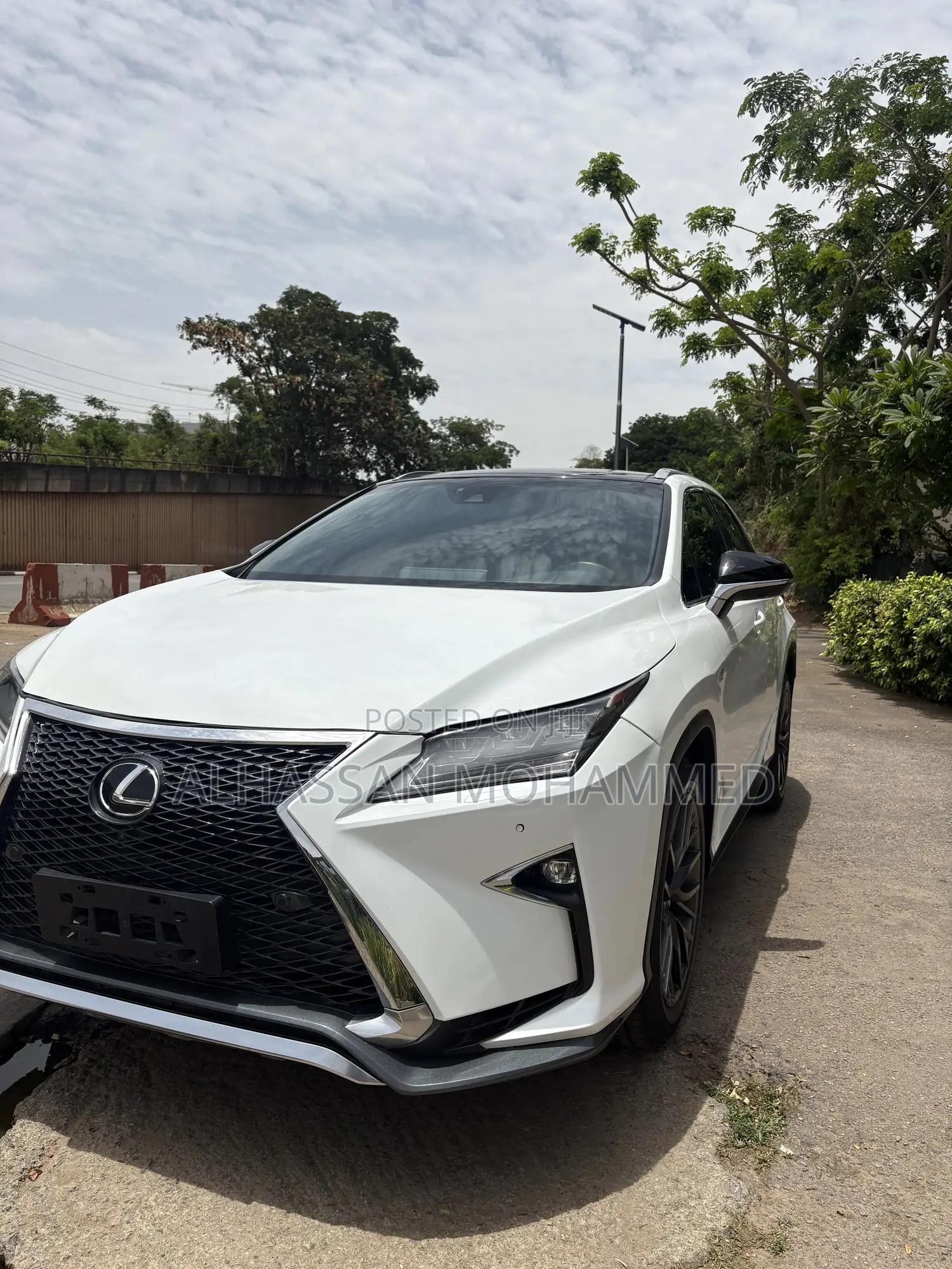 Lexus RX 350 F Sport AWD 2017 White