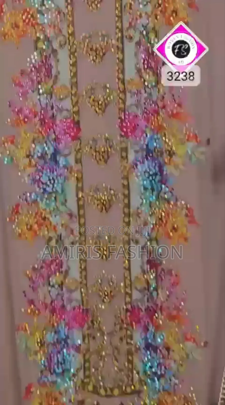 Quality Classy Stoned Turkey Gown