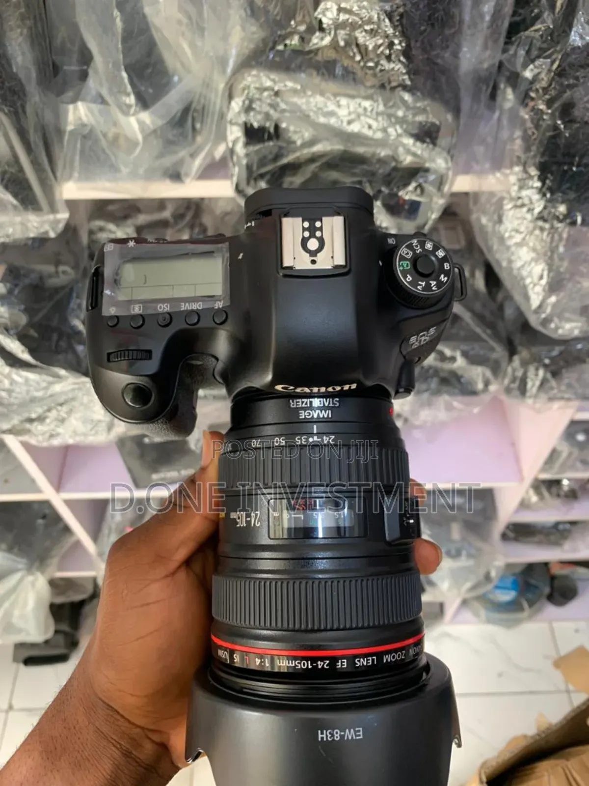 Canon Eos 6d DSLR Camera With 24-105mm F/4l Lens