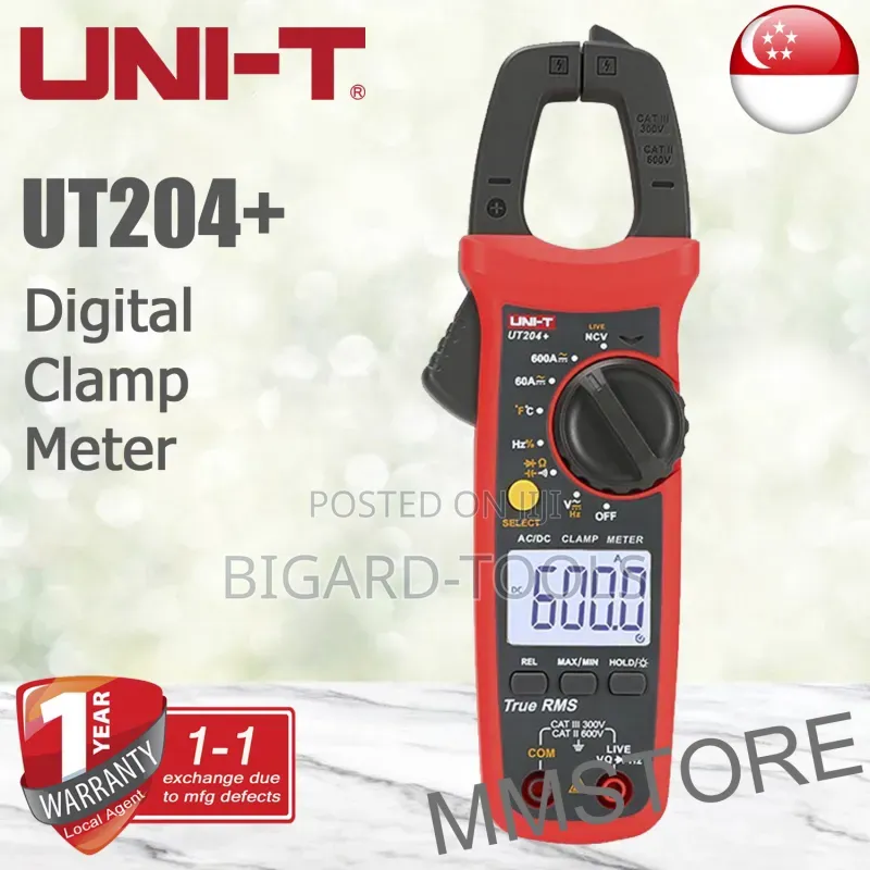 Digital Clamp Meter Unit -T Ac/Dc