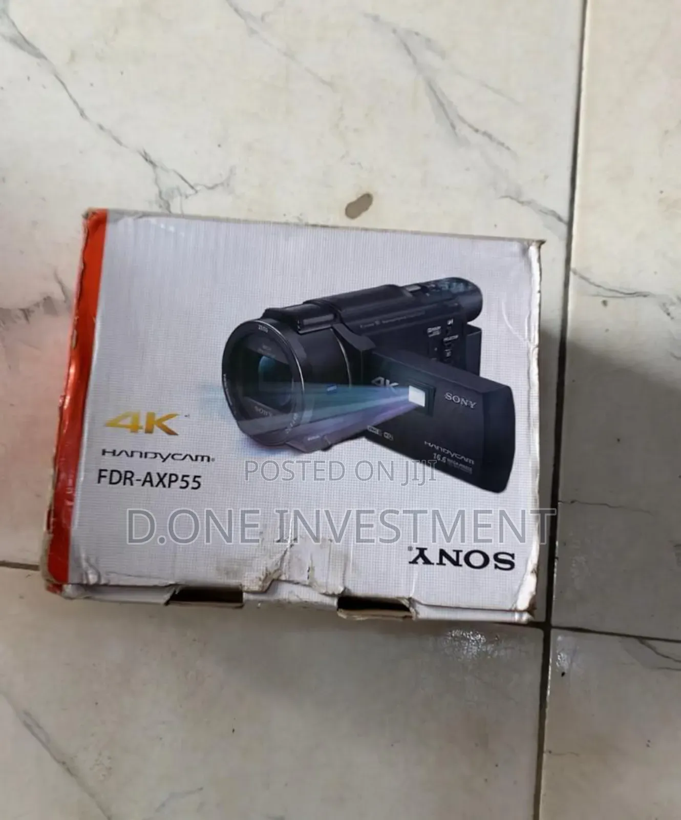 Sony FDR-Axp55 Handy Camcorder Built-in 64gb Internal Memory