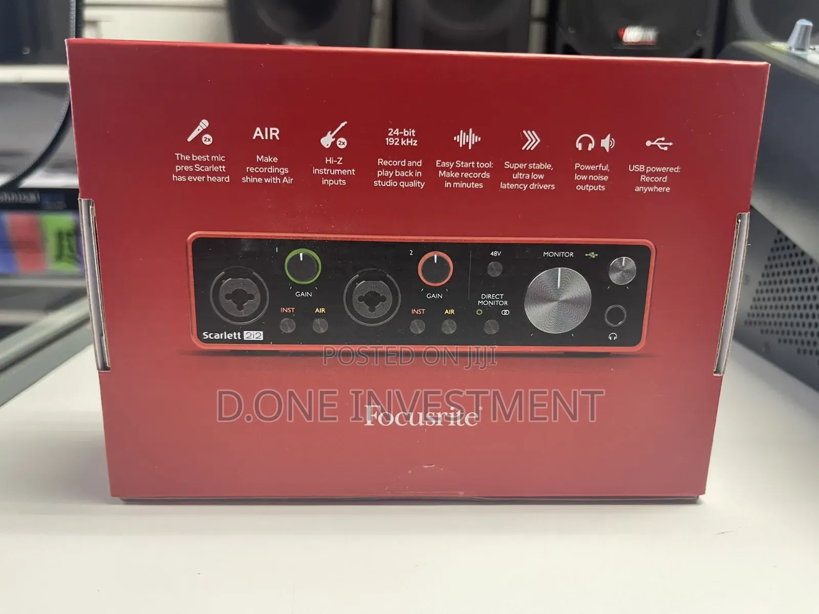 Focusrite Scarlett 2i2 3rd Gen. 2 Channel Usb Audio Interface