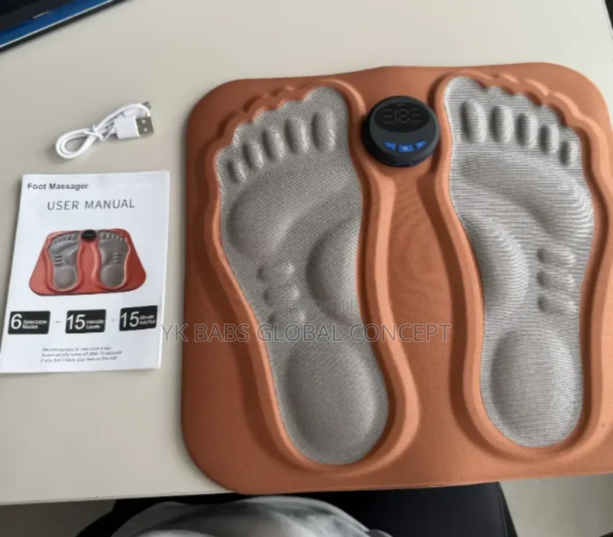 Foot Massager Neuropathy Feet for Circulation Pain Relief 6 Mode