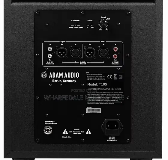 Adam Professional Audio T10s-Active Subwoofer
