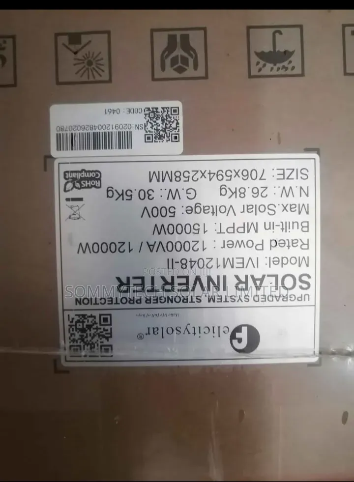 12kva Ivem Felicity Hybrid Inverter