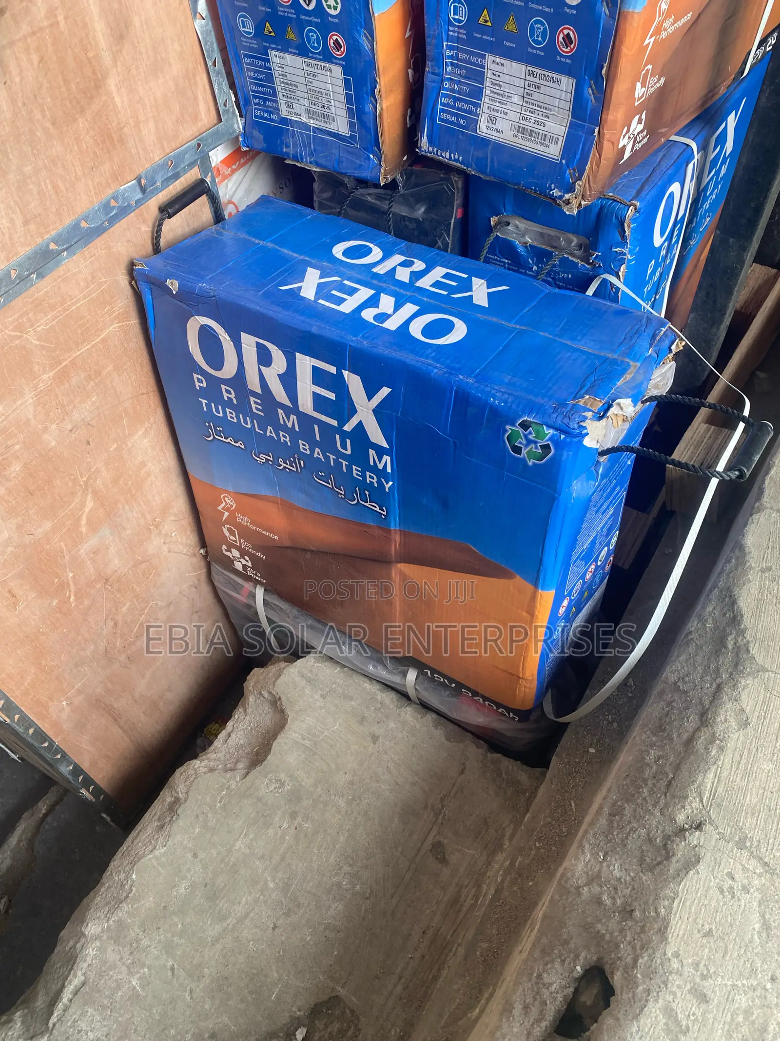 240ah Orex Tubular Battery