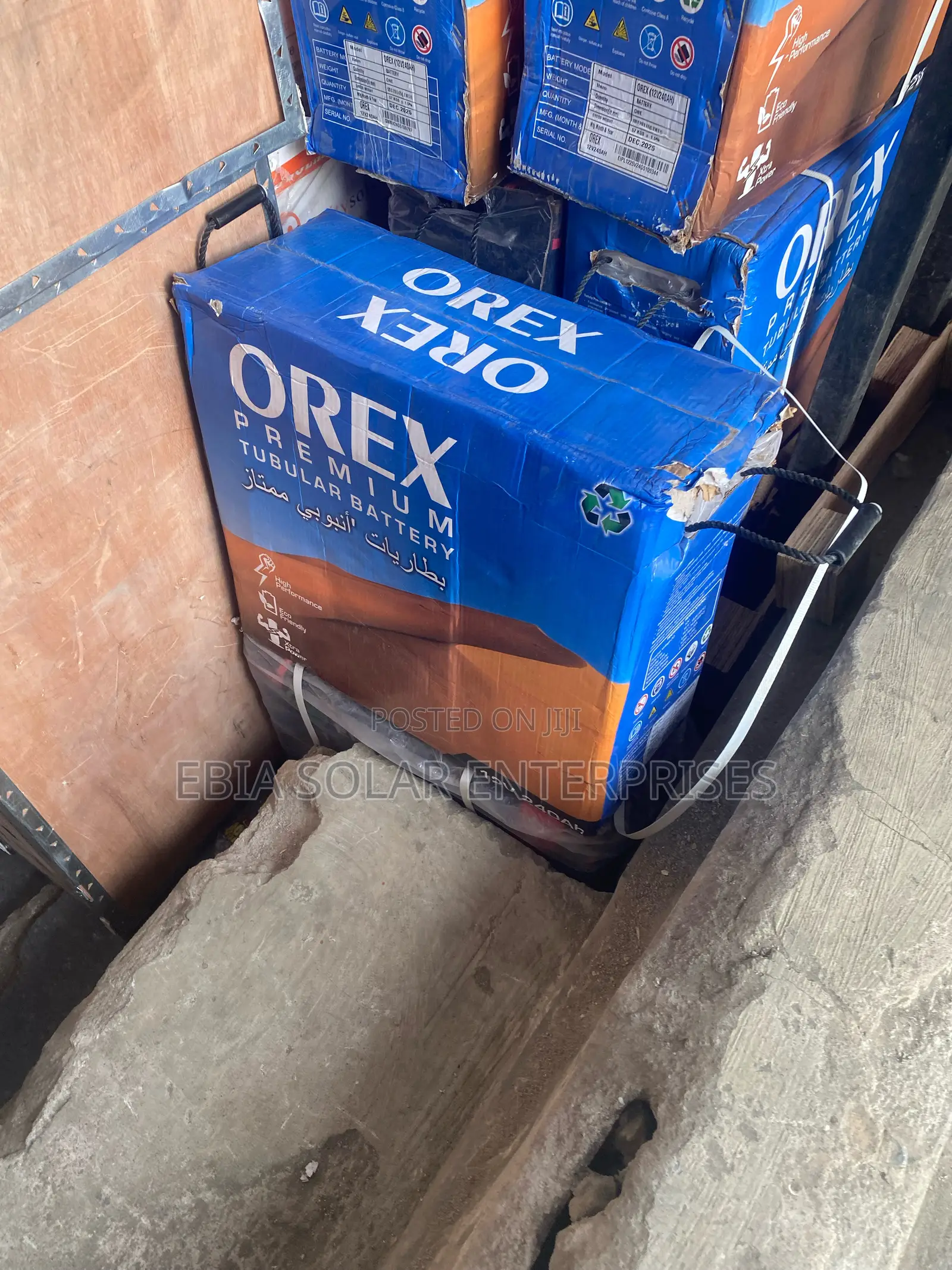 240ah Orex Tubular Battery