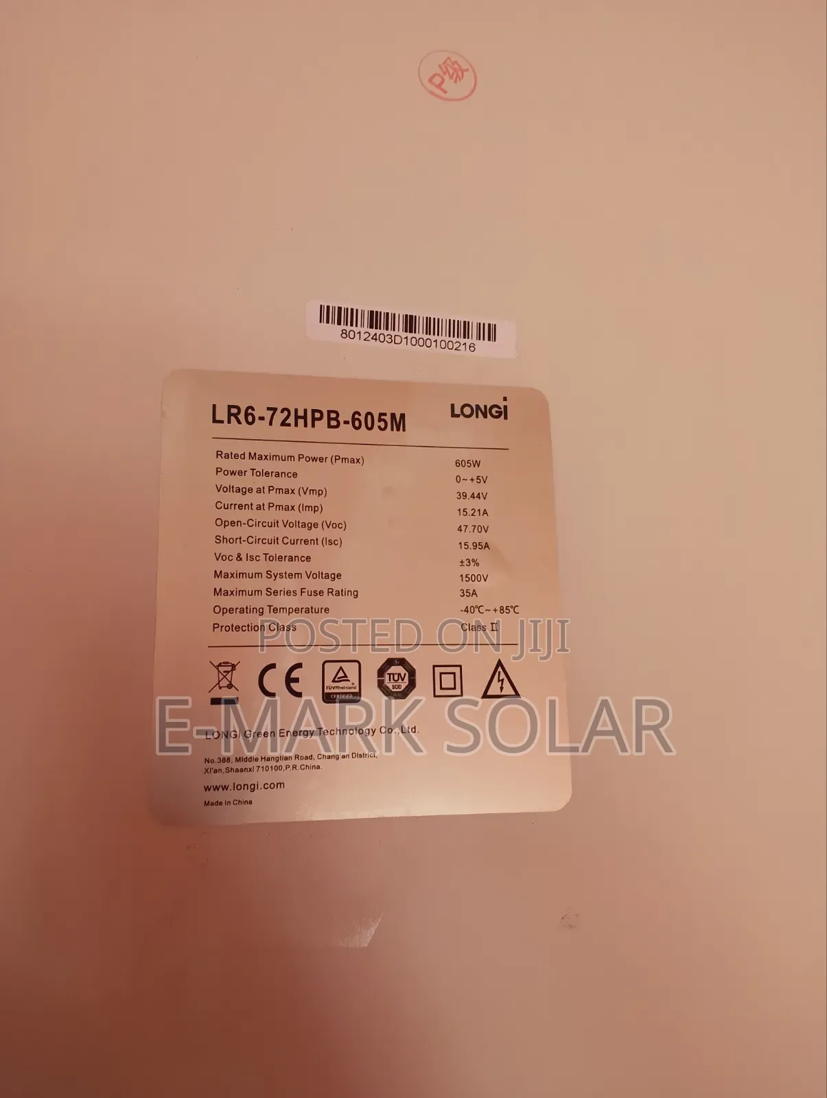 605watts Non Bificial New Solar Panels Now Available Call Us Today
