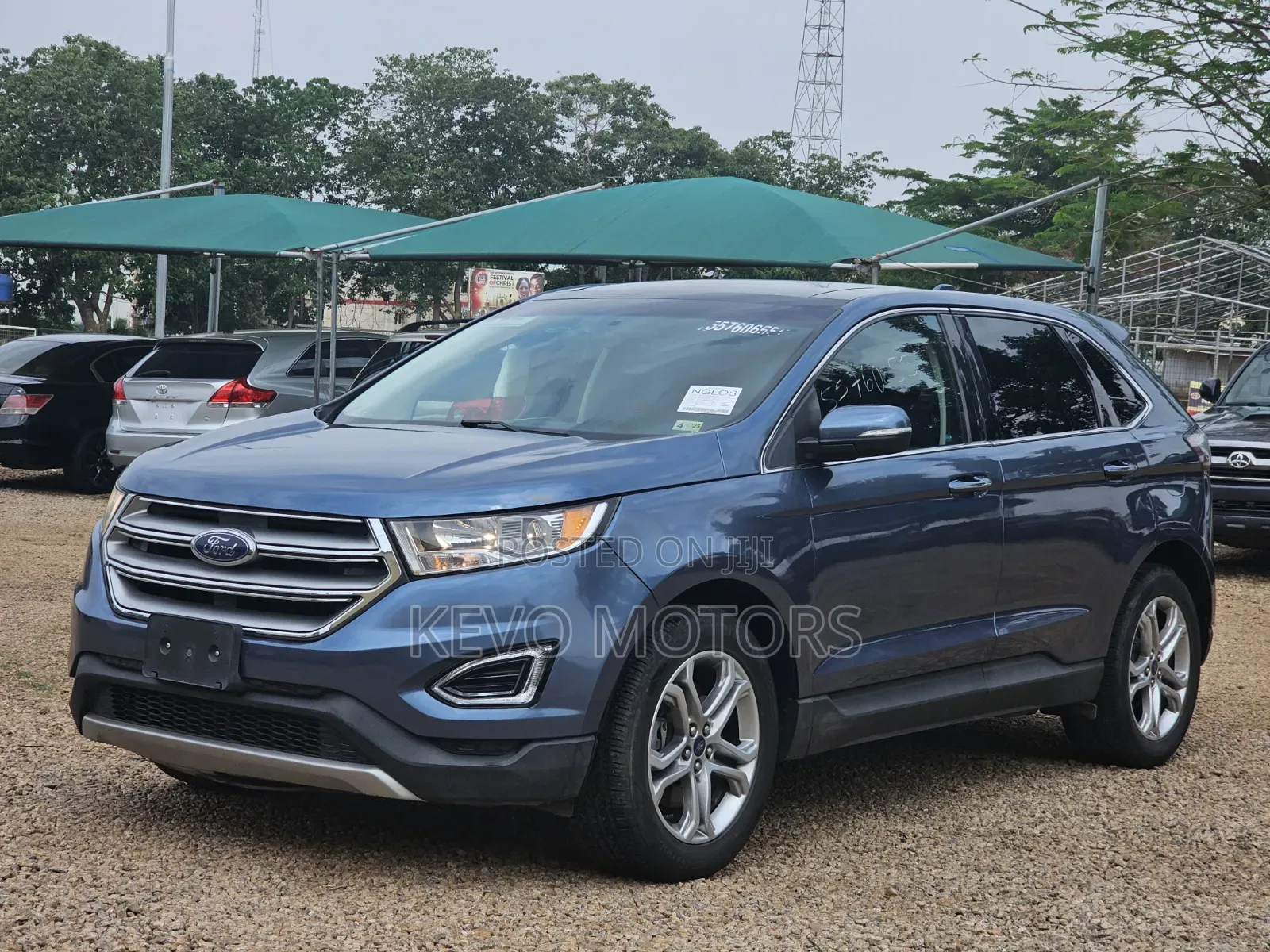 Ford Edge Titanium AWD 2018 Blue