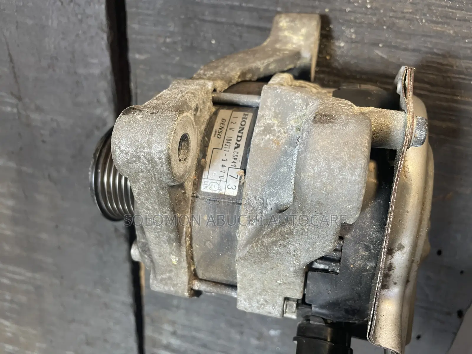 Alternator Honda Accord 2013 - 2017 Model 4plugs 2.4lt