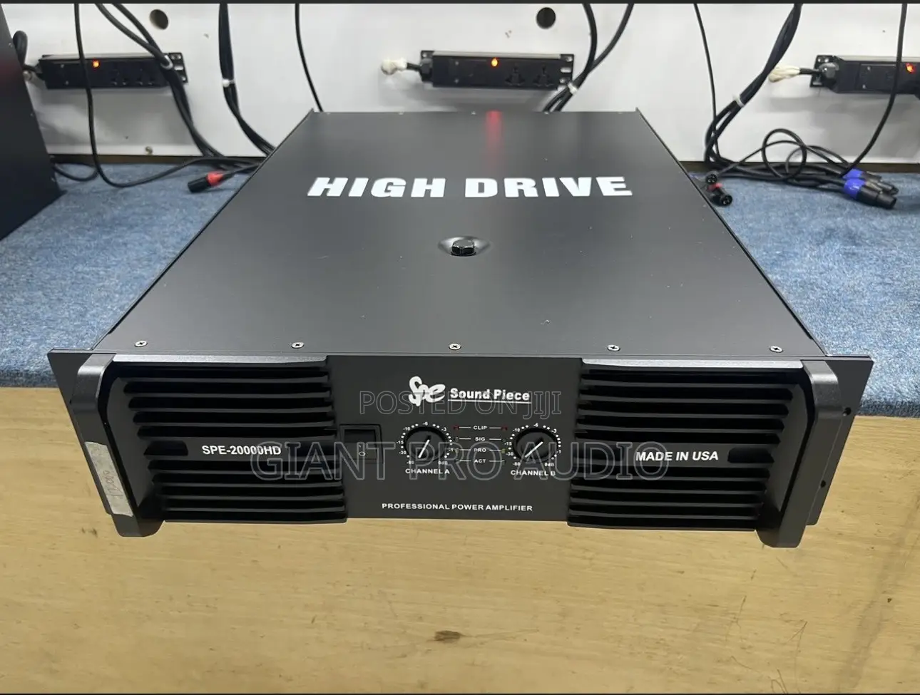 Sound Piece Spe-20000hd Heavy Duty Power Amplifier