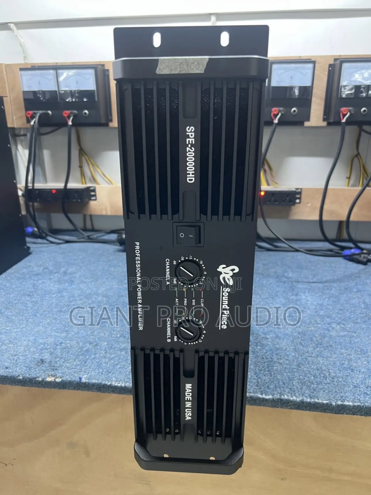 Sound Piece Spe-20000hd Heavy Duty Power Amplifier