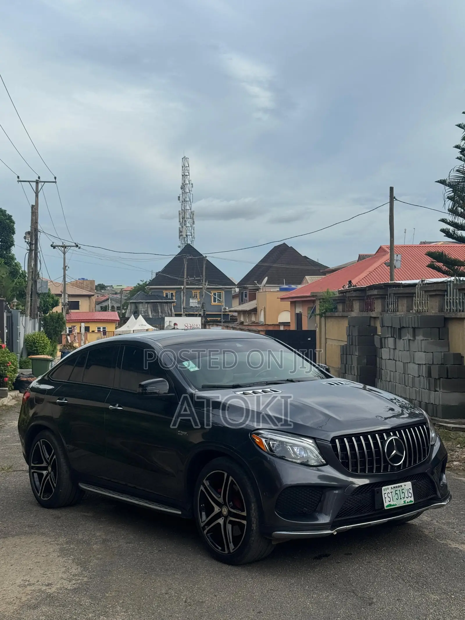 Mercedes-Benz GLE-Class AMG GLE 43 4MATIC 2017 Black