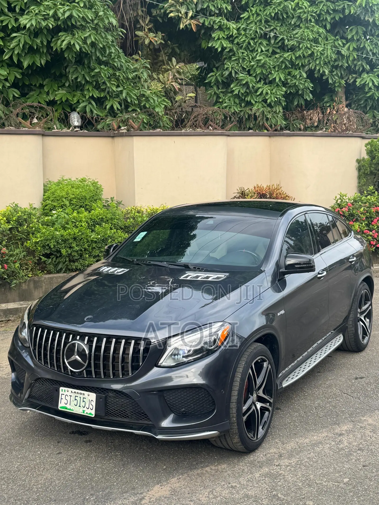 Mercedes-Benz GLE-Class AMG GLE 43 4MATIC 2017 Black
