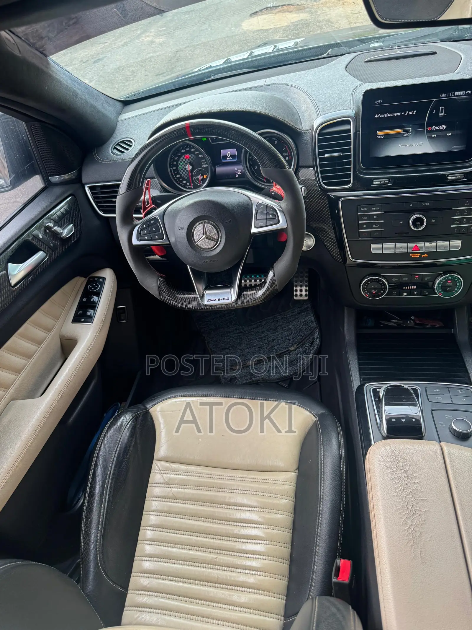 Mercedes-Benz GLE-Class AMG GLE 43 4MATIC 2017 Black