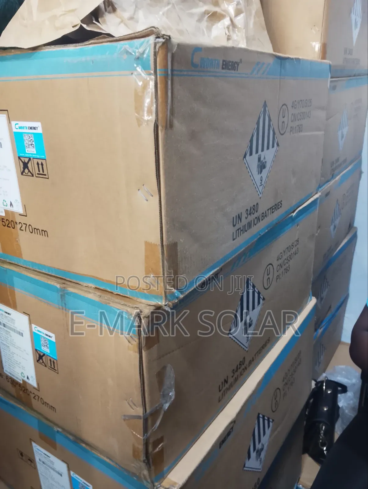 7.5kwh 24v C-Worth Lithium Battery – Strong Reliable Backup