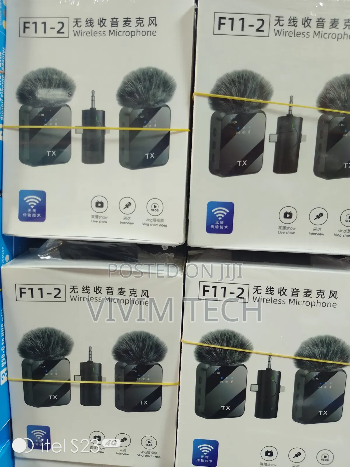 F11 2 Wireless Microphone