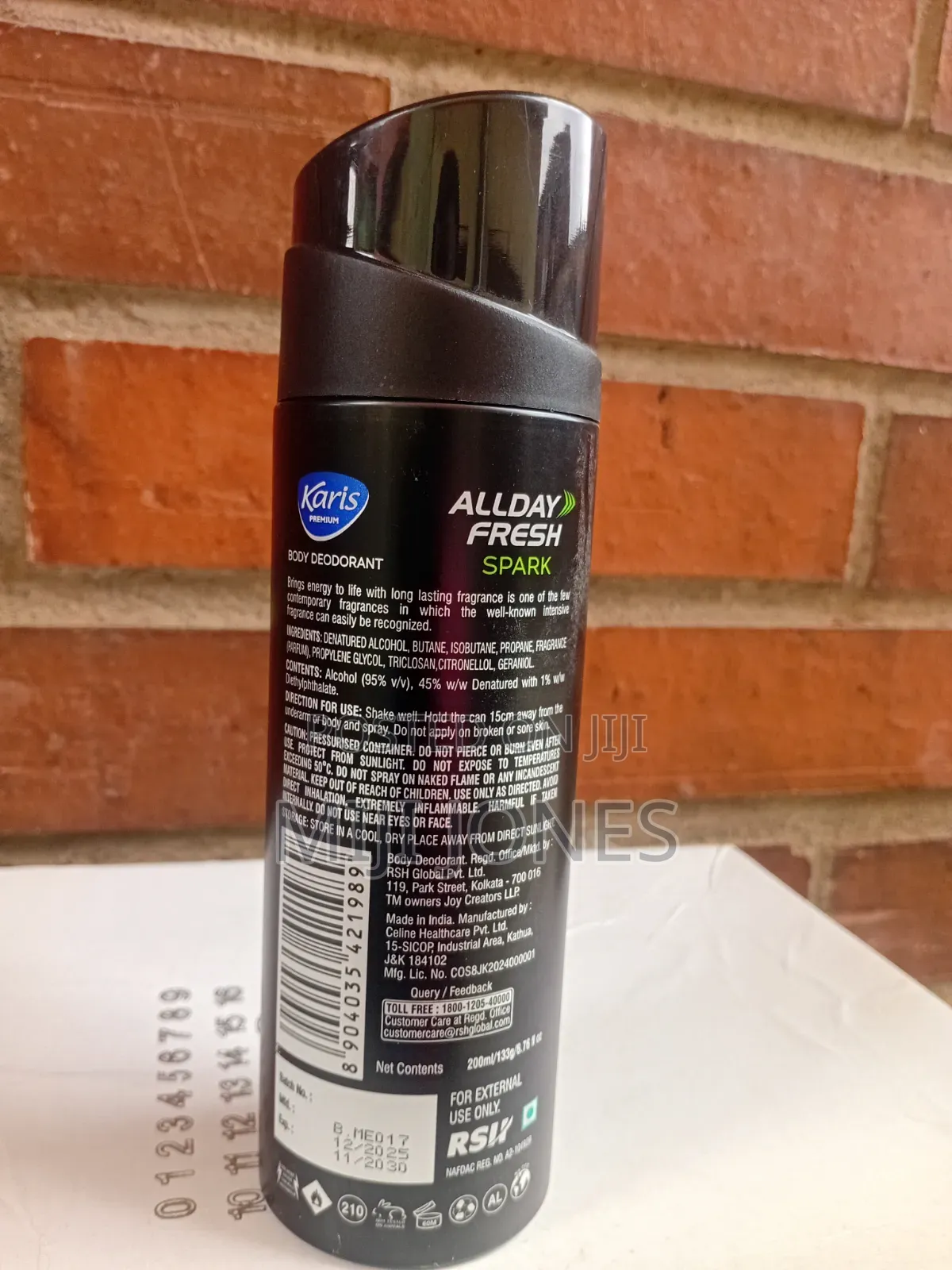 *Karis Premium Spark Deodorant Spray for Men - 200ml | Long Lasting*