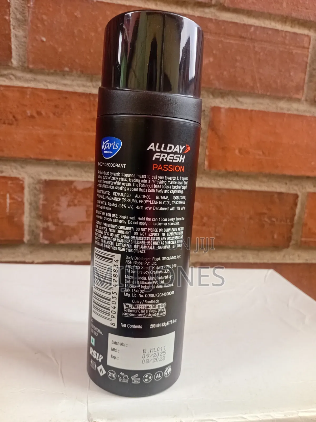 *Karis Premium Passion Deodorant Spray - 200ml | Long Lasting*