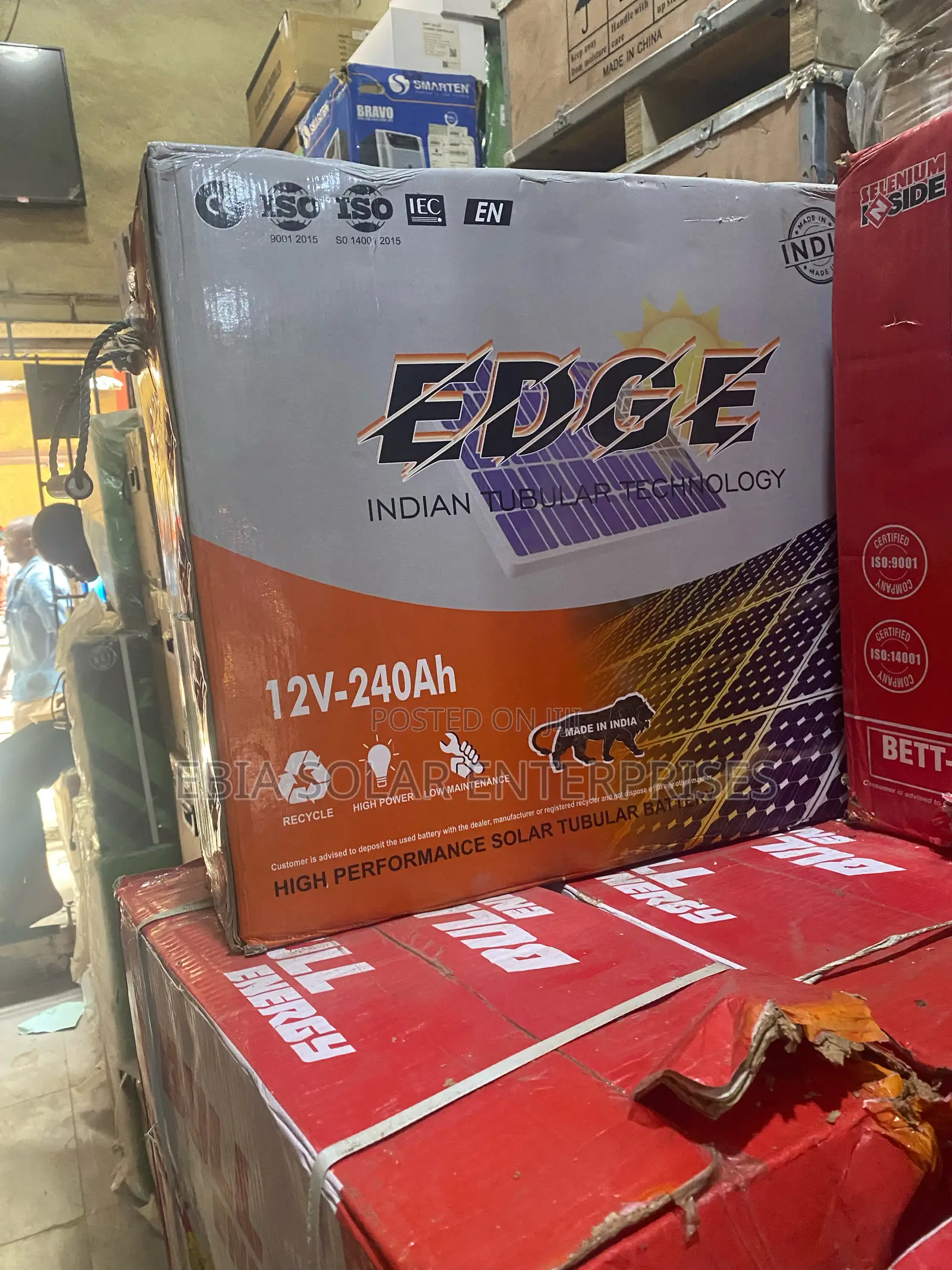 240ah Edge Tubular Battery