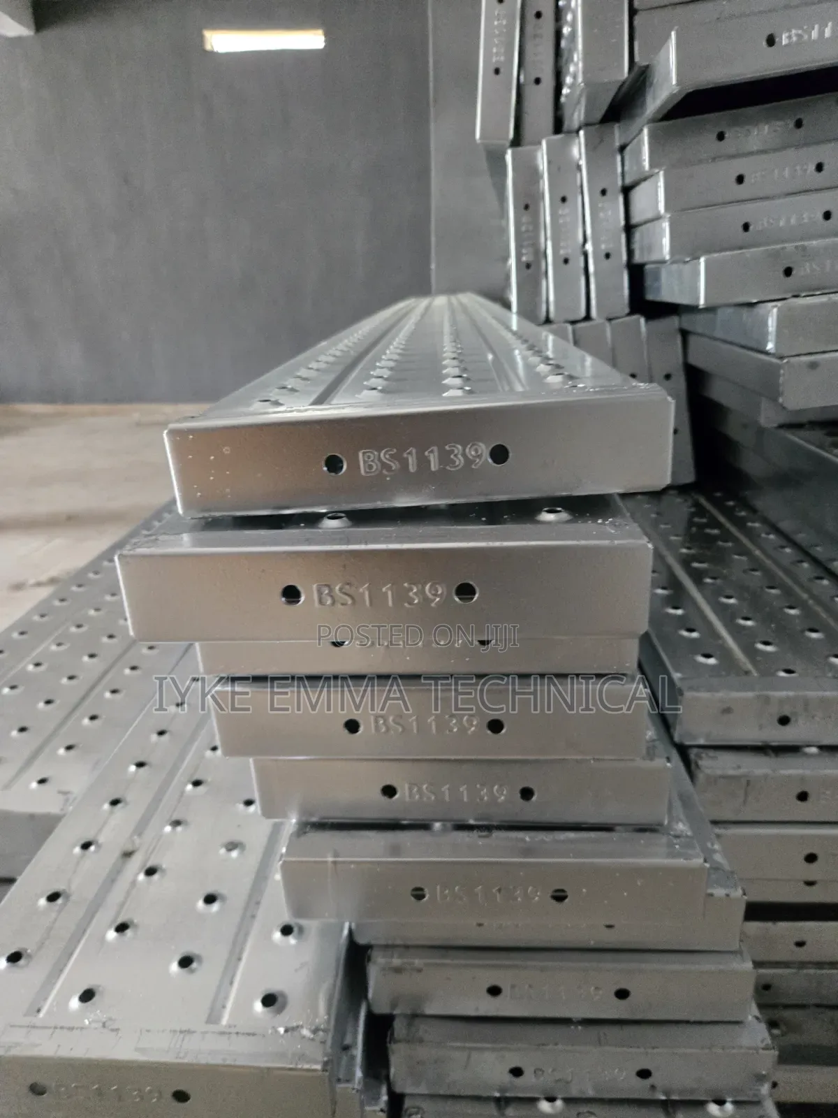 2 Meters Scaffold Metal Board ( Pre Galvanised )
