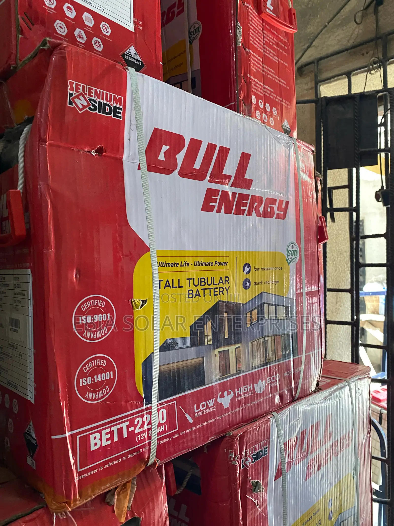 240ah Bull Tubular Battery