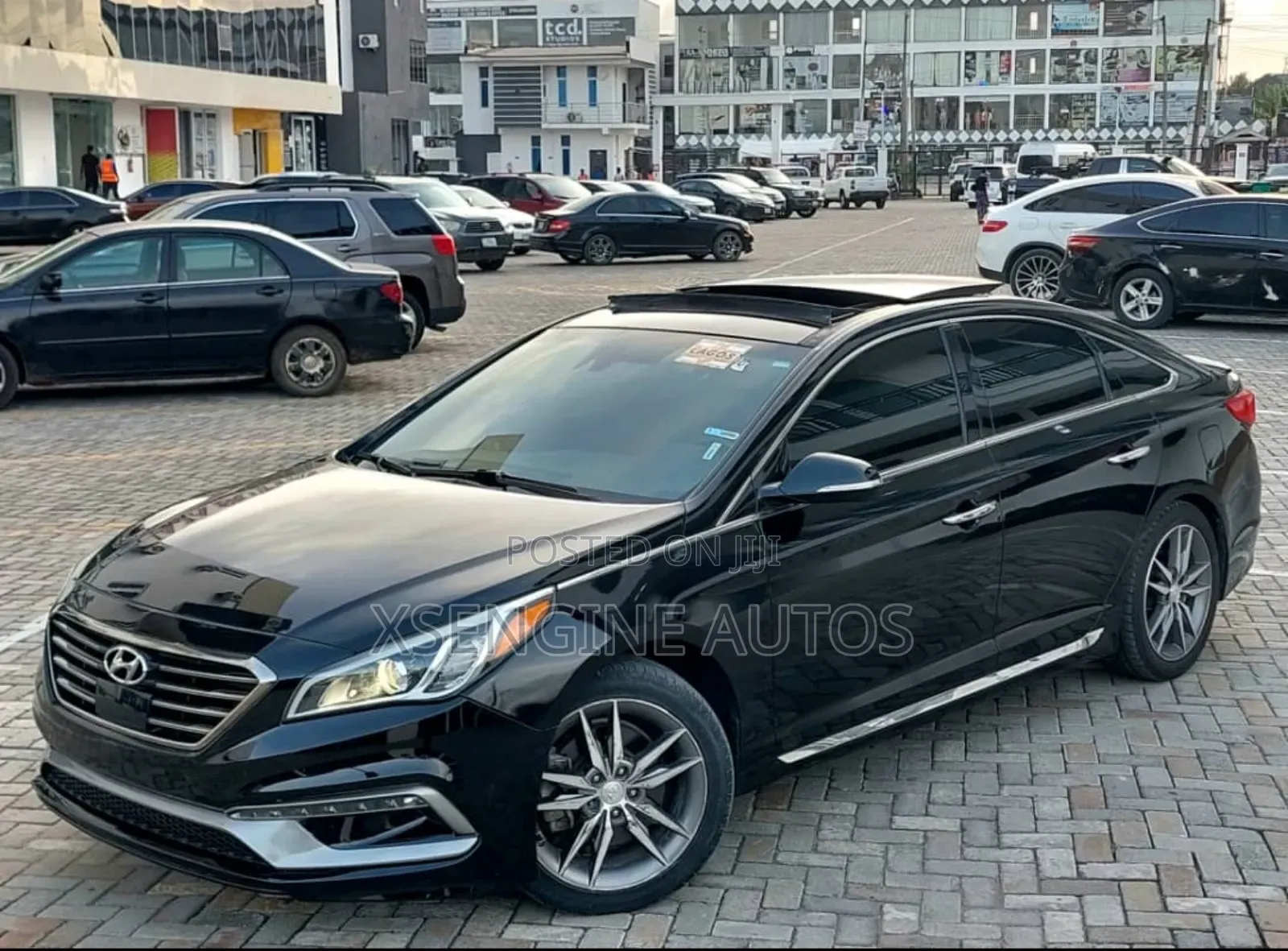 Hyundai Sonata Sport 4dr Sedan (2.4L 4cyl 6A) 2015 Black