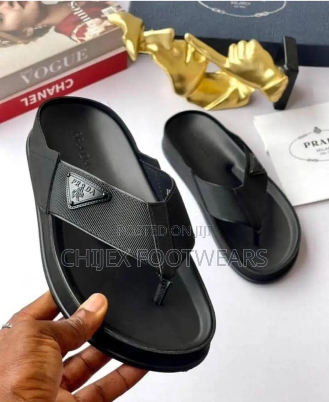 High Quality Prada Slippers Slides Available ! 