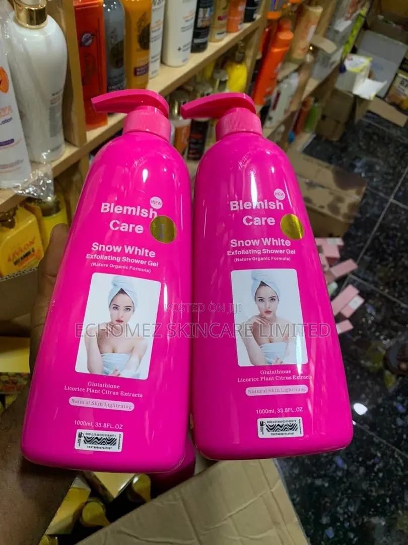 Blemish Care Snow White Exfoliating Shower Gel