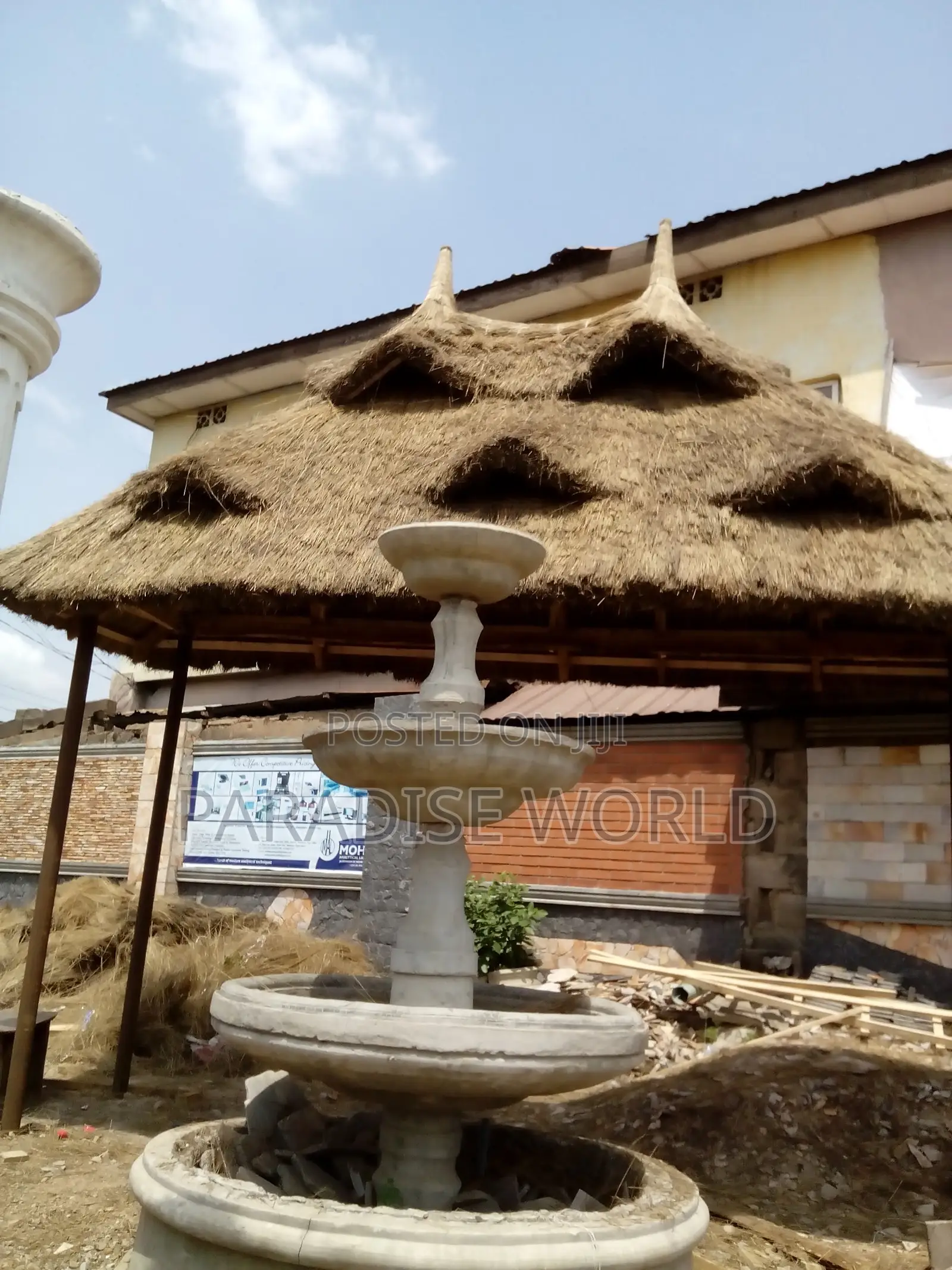 Relixation Center, Summer Hut, Thatch House