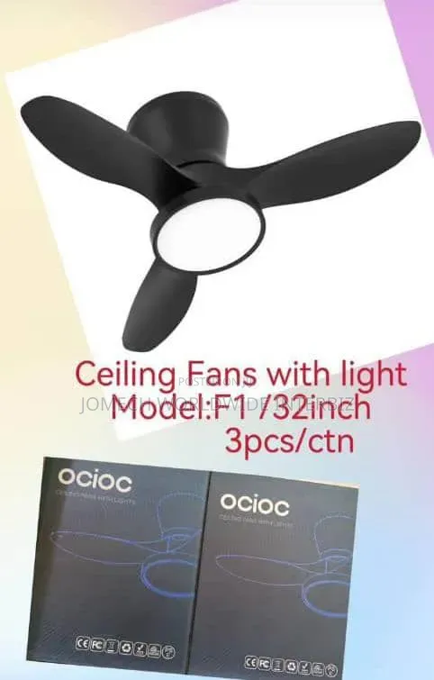 32" Ocioc Ceiling Remote Fan
