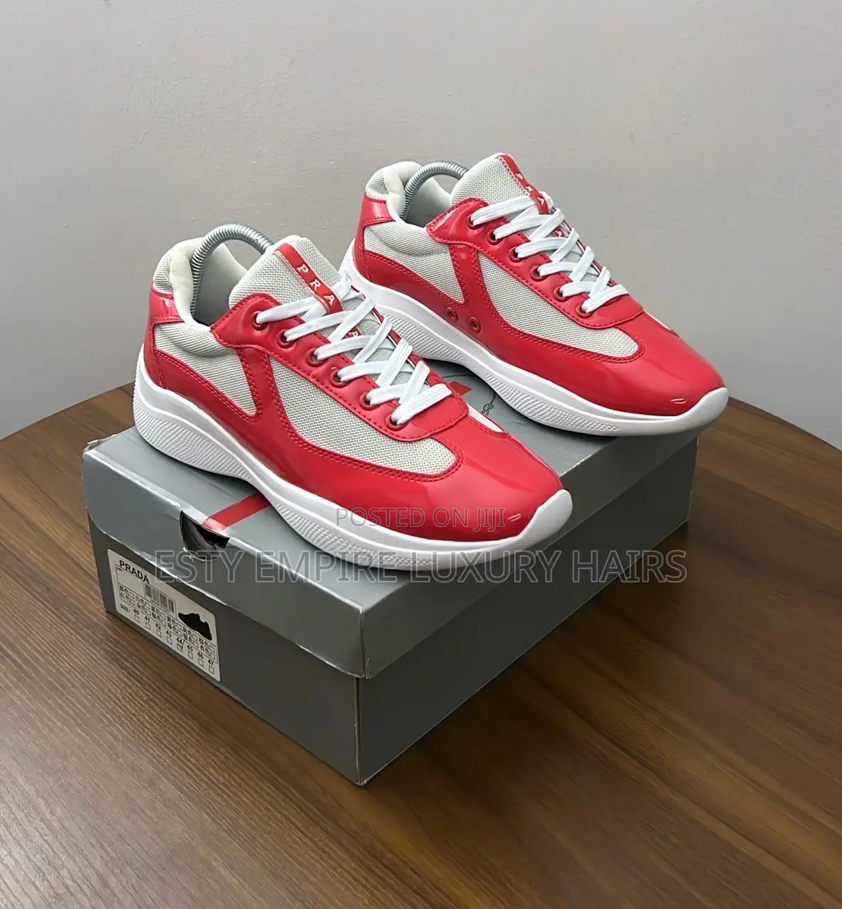 Quality Luxury Prada American Cup Sneaker