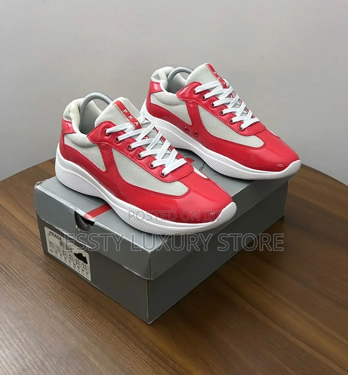 Quality Luxury Prada American Cup Sneaker