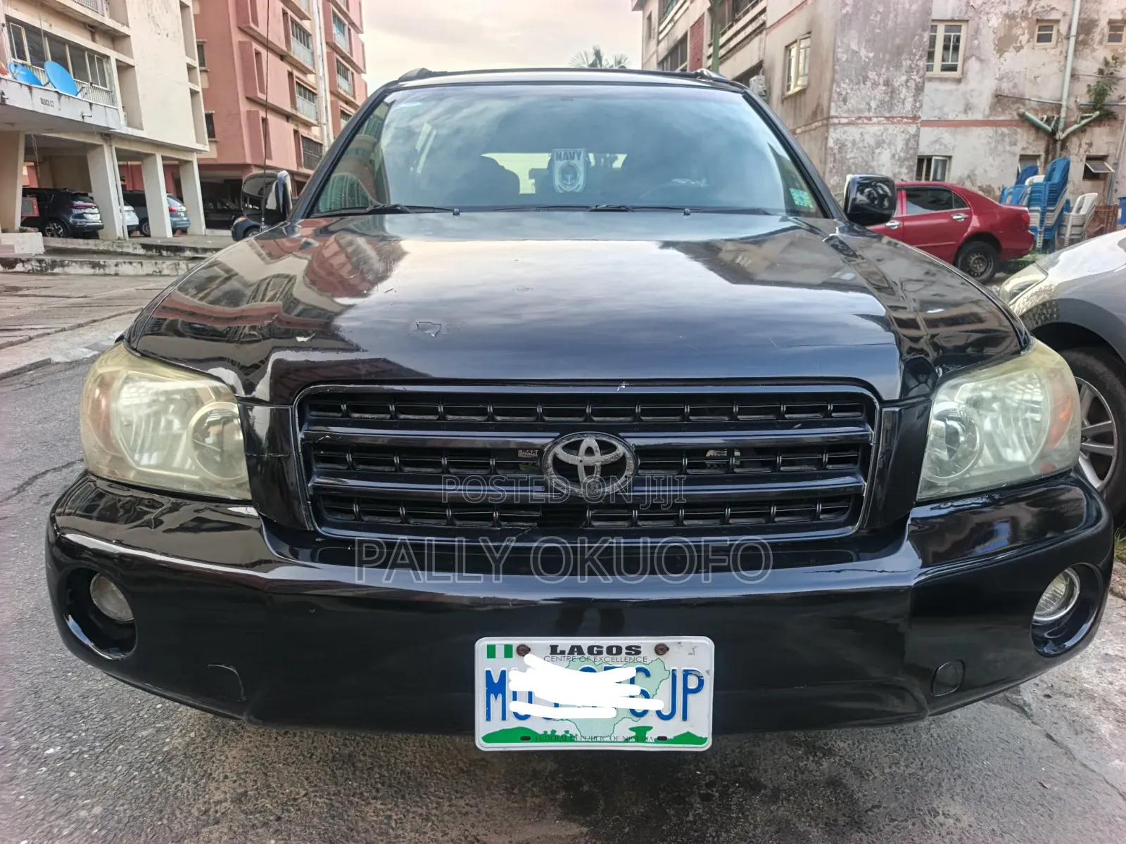 Toyota Highlander Limited V6 4x4 2004 Black