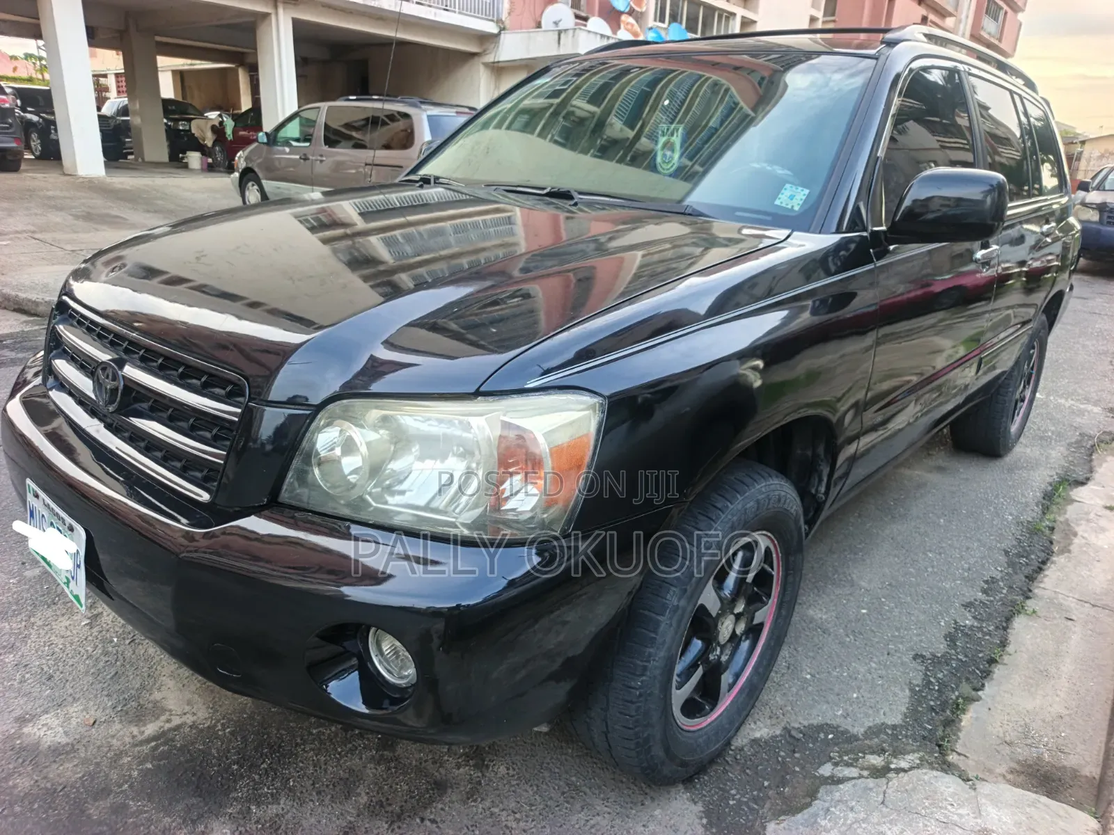 Toyota Highlander Limited V6 4x4 2004 Black