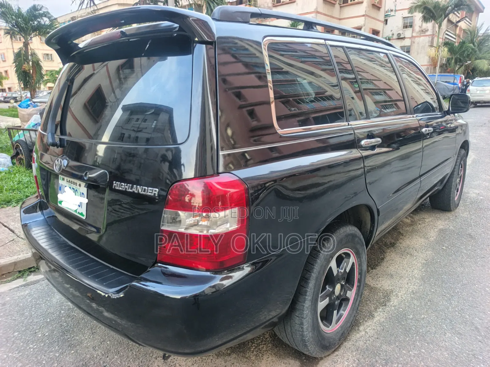 Toyota Highlander Limited V6 4x4 2004 Black