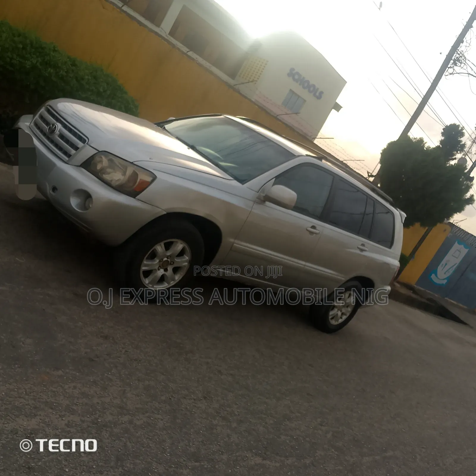 Toyota Highlander V6 AWD 2004 Silver