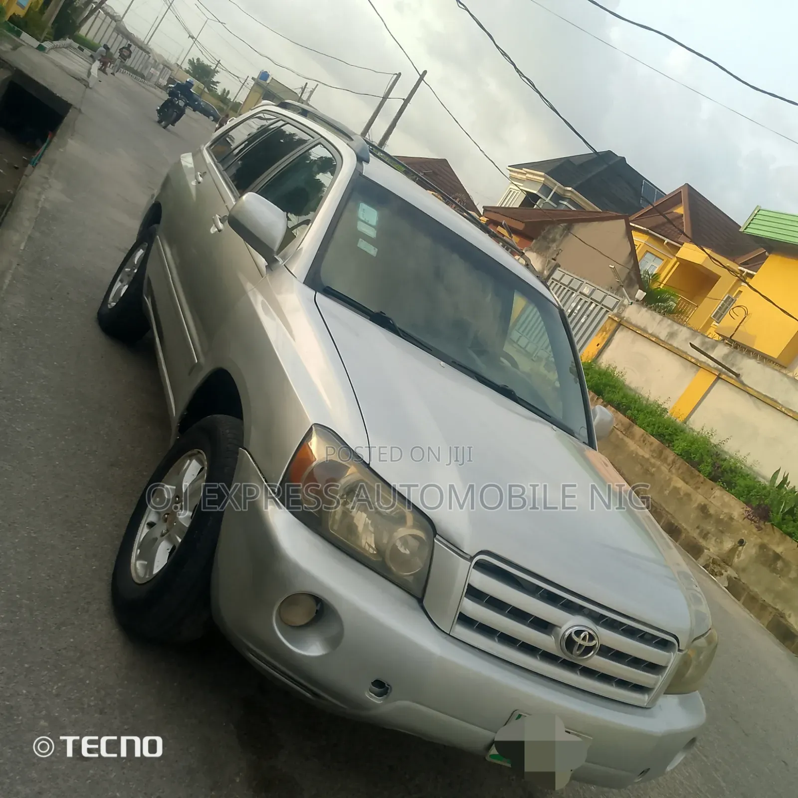 Toyota Highlander V6 AWD 2004 Silver
