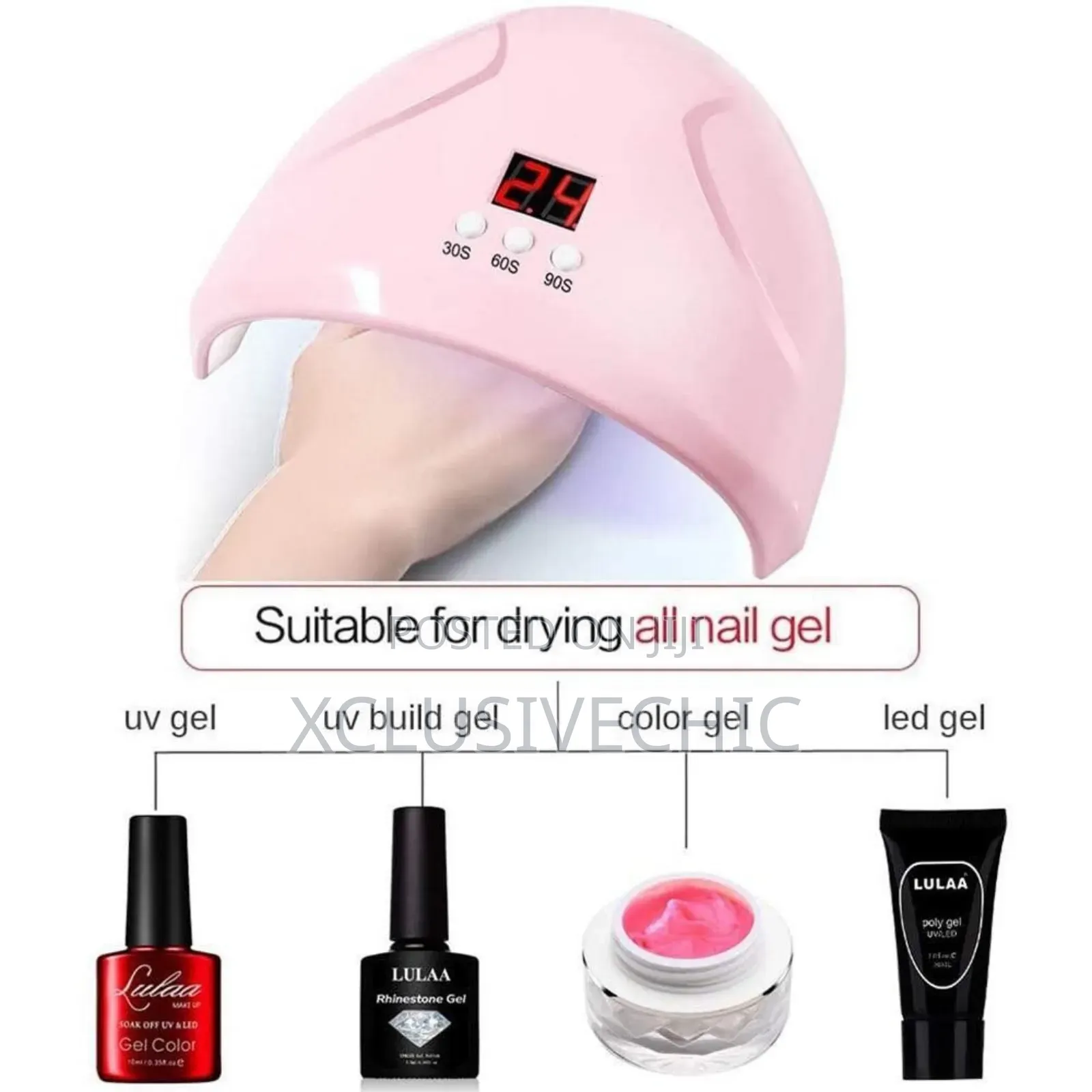 2 in 1 12led Intelligent Phototherapy Machine (Nail Dryer)