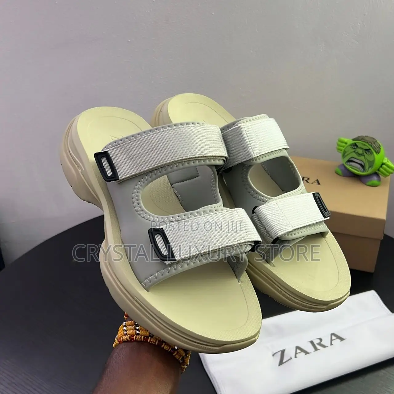 Zara Quality Luxury Men Genuine Slides