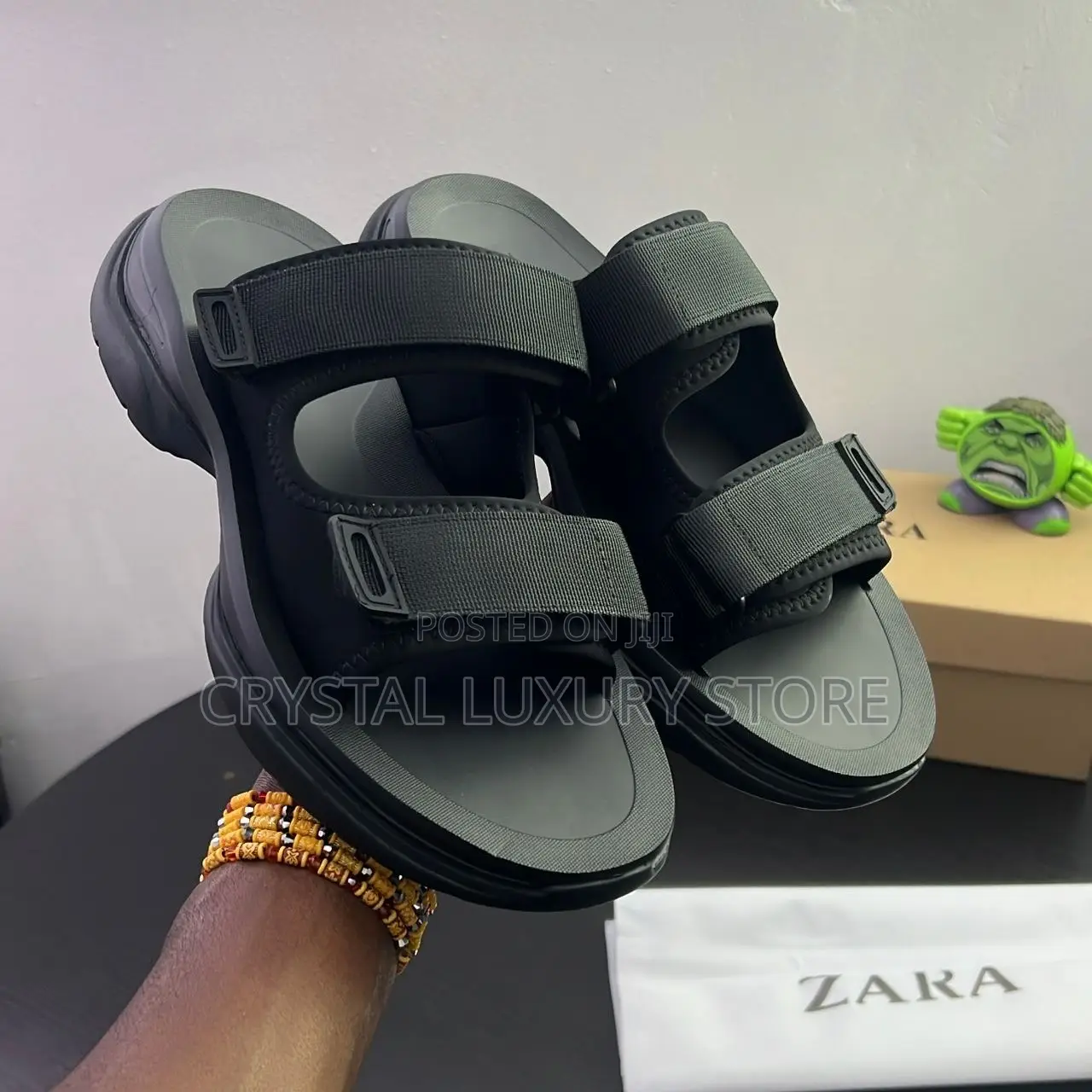 Zara Quality Luxury Men Genuine Slides