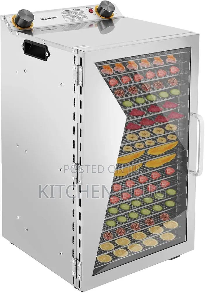 18 Tray Food Dehydrator for Fruit, Meat, Beef, Jerky, Herbs