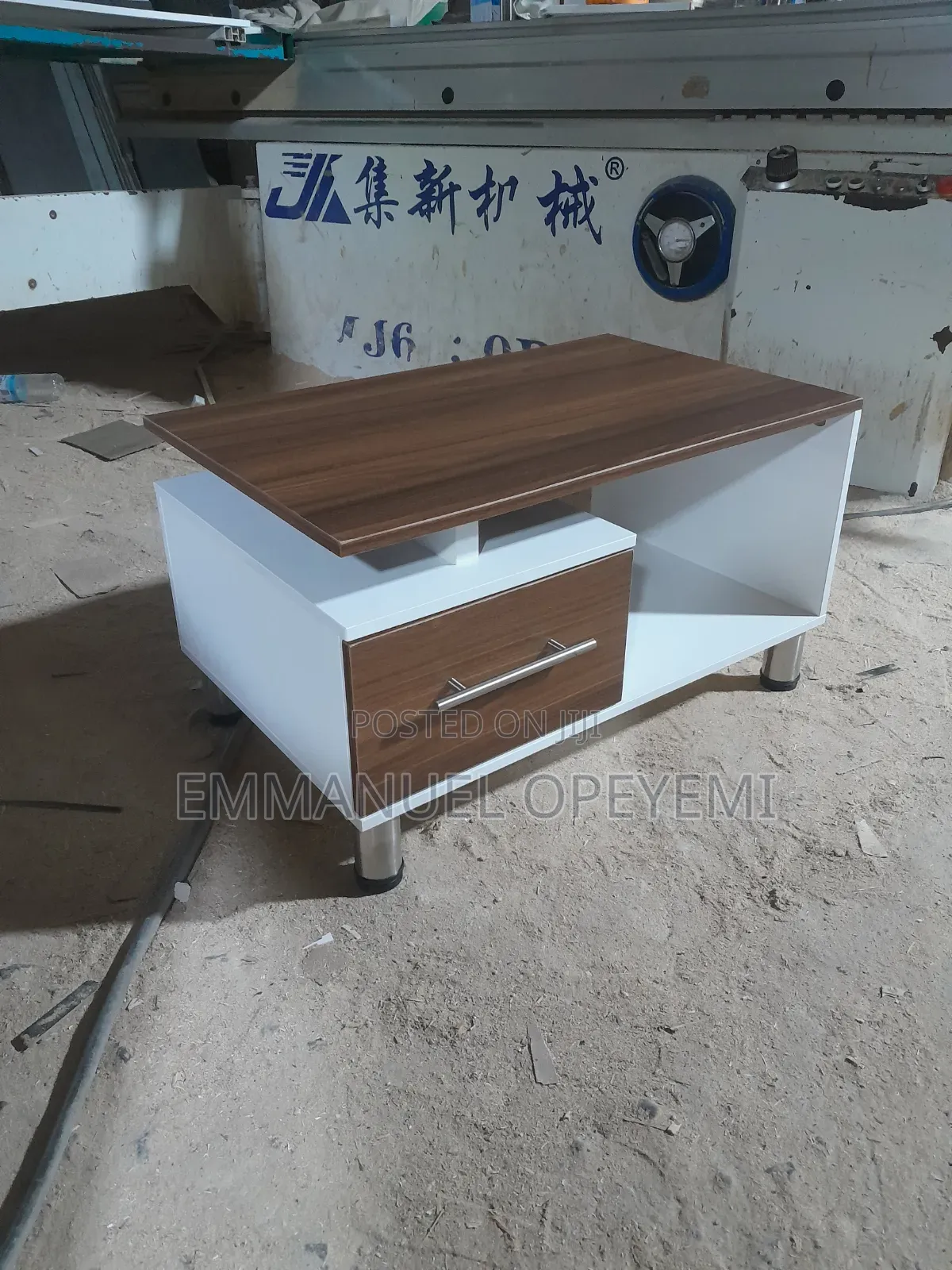 Mini Center Table With Drawer Shelf (720mm) | for Small Spaces.
