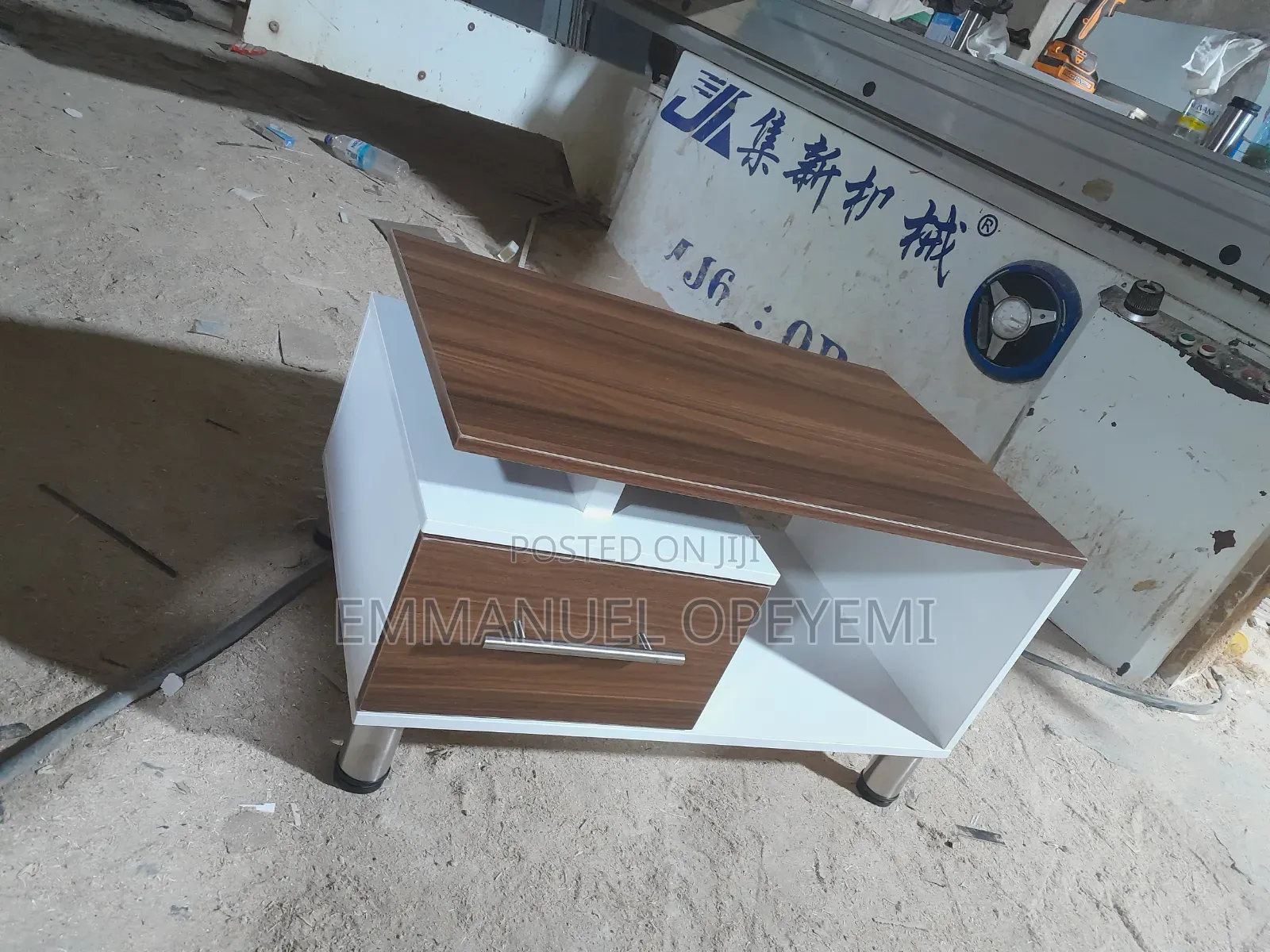 Mini Center Table With Drawer Shelf (720mm) | for Small Spaces.