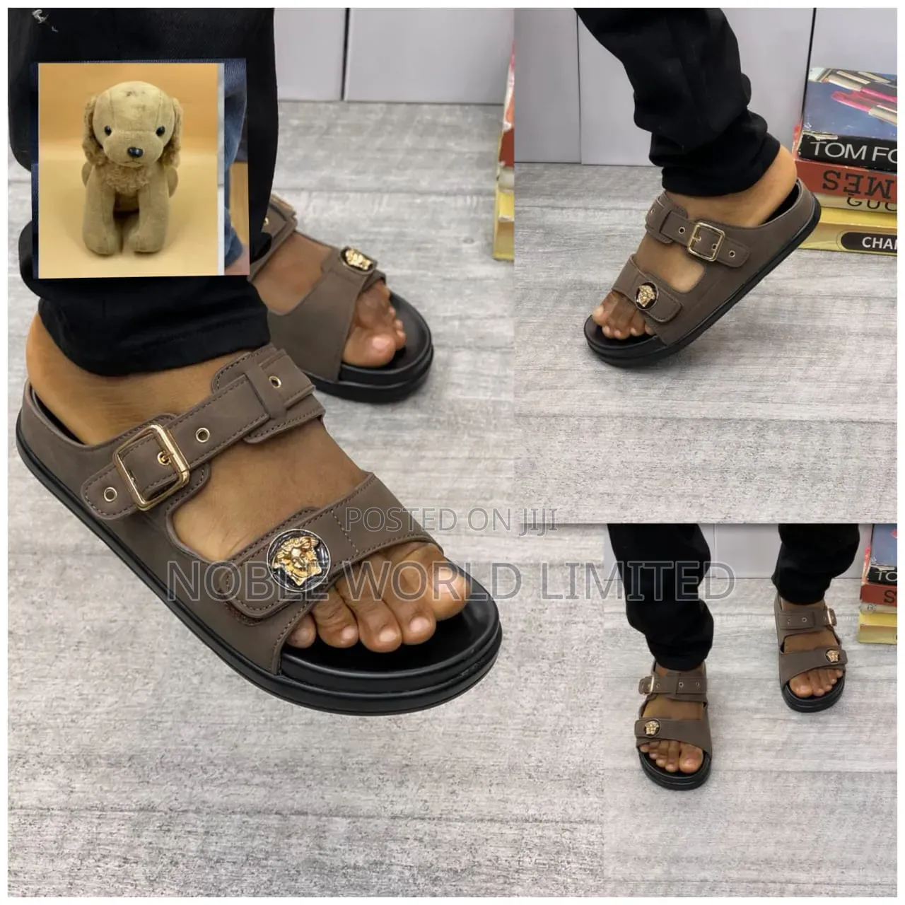 Black/Brown Versace