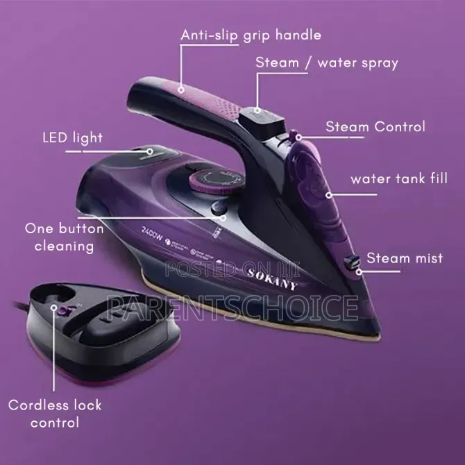 Sokany Cordless Steam Iron