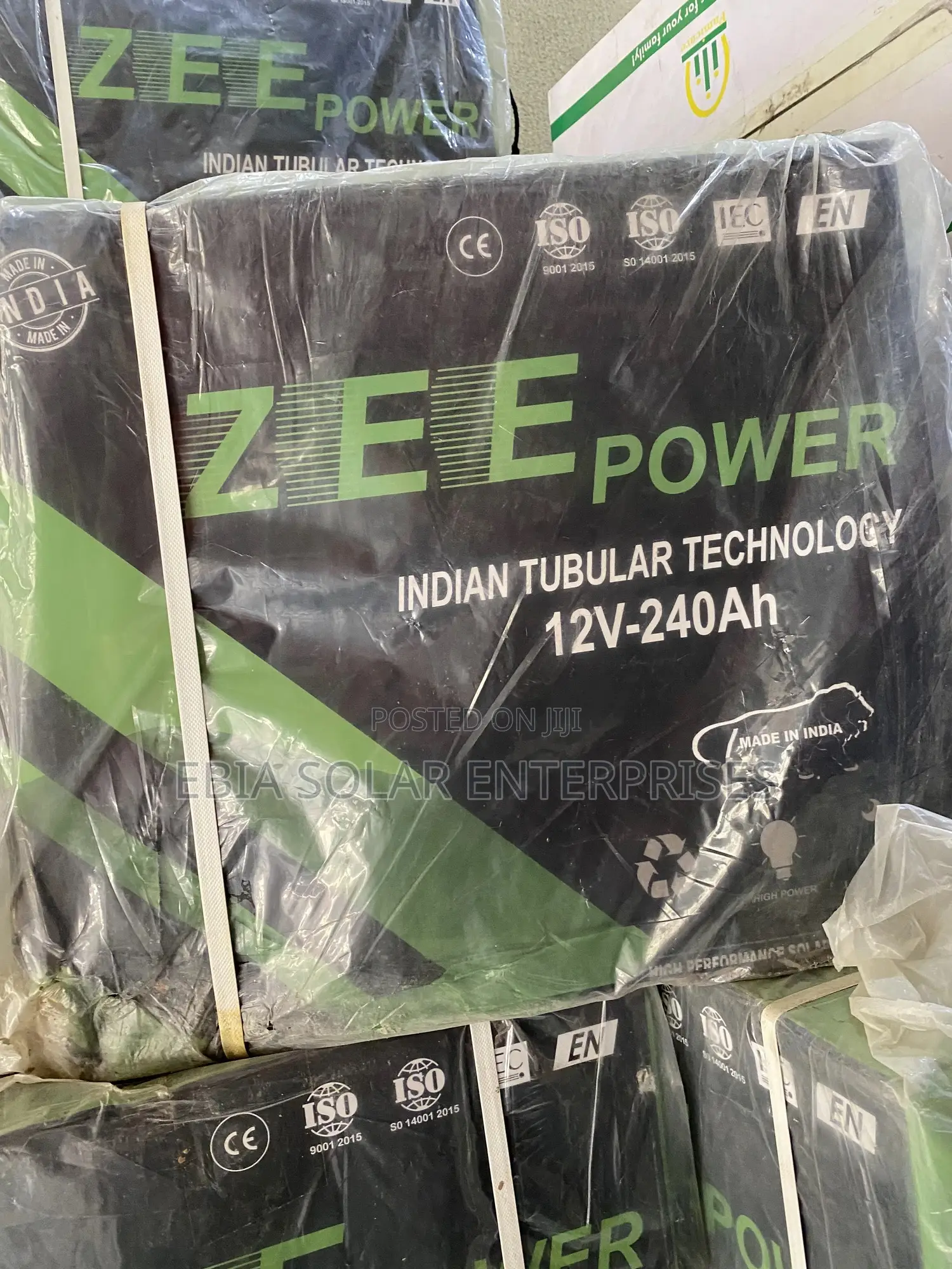 240ah Zee Power Tubular Battery